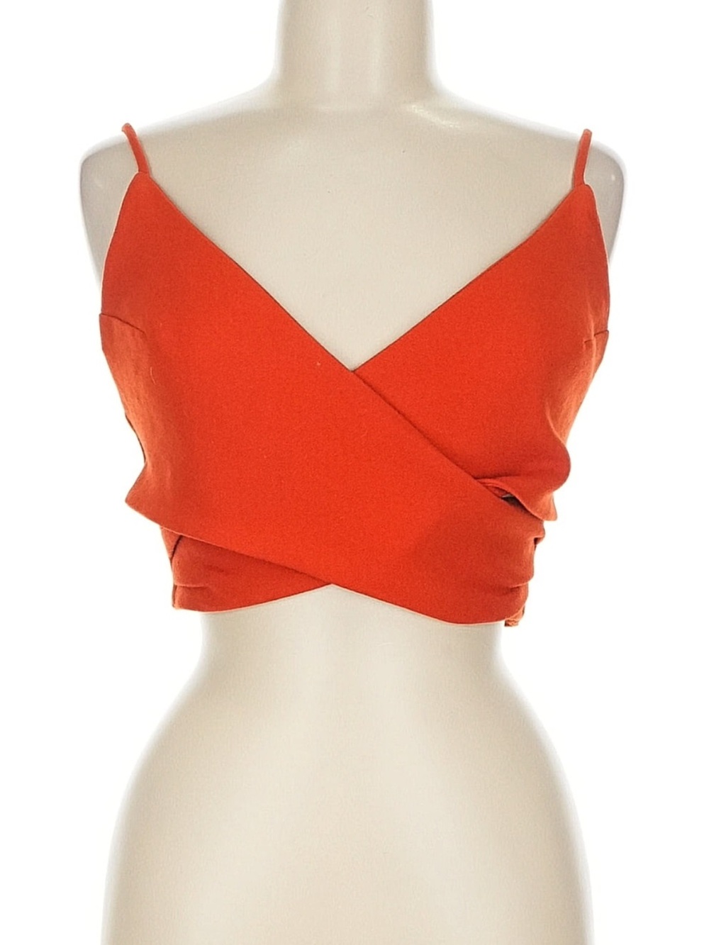 Free People Faux Wrap Crop Top Size 6